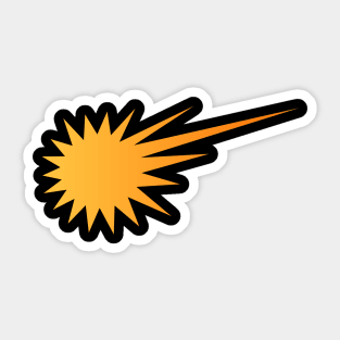 Shooting Star Sticker